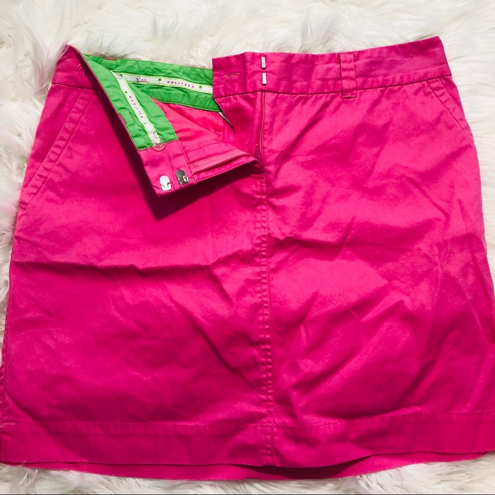 EUC: Lily Pulitzer:  Pink Mini Skirt